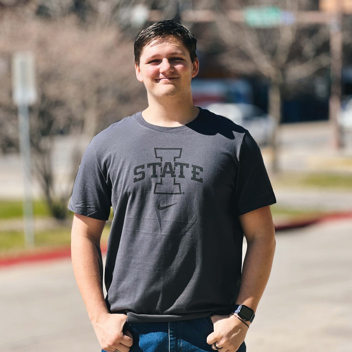 Nike® I-State Anthracite T-Shirt